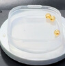 喜上眉梢足金999轉運珠3D硬金拋光面珠磨砂路路通DIY配飾散珠送禮女 4mm古法【約0.75g】多顆重版 曬單實拍圖