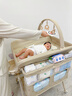 babypods尿布臺嬰兒護理臺新生兒按摩撫觸臺可折疊移動(dòng)嬰兒床寶寶洗澡臺 折疊尿布臺+雙層收納籃+收納筐+水盆+隔尿墊+安撫玩具 曬單實(shí)拍圖