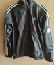 adidas休閑簡約三條紋梭織立領(lǐng)夾克外套男裝阿迪達斯官方三葉草 黑色 XL 曬單實拍圖
