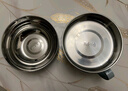 美廚（maxcook）304不銹鋼泡面碗 15cm塑鋼多用快餐杯學(xué)生飯盒 北歐藍(lán)MCFT192 曬單實(shí)拍圖