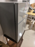 奧克斯（AUX）家用雙門(mén)迷你小型冰箱 冷藏冷凍保鮮小冰箱 宿舍租房節能電冰箱 【國家補貼】BCD-24K118 基礎款 銀色 曬單實(shí)拍圖