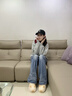 chikoku可愛(ài)小貓爪微足弓棉拖鞋女冬季加絨保暖情侶居家防水棉拖男 小?米【貓咪】 40-41 【適合40-41碼】 曬單實(shí)拍圖