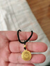 老鳳祥黃金項鏈女士款足金八寶羅盤(pán)純金吊墜生日七夕情人節禮物送女友 八寶羅盤(pán)項鏈約4.8g【傳承禮盒】 曬單實(shí)拍圖