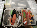 熊火路亞餌89件假餌套裝軟蛙瓜子亮片仿生軟餌翹嘴鱸魚(yú)馬口路亞軟餌 曬單實(shí)拍圖