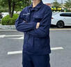 耐帝春秋防靜電工作服套裝男高端管理工裝電焊焊工勞保服企業(yè)定制制服 【單上衣】藏藍(lán)色 XL (175) 推薦135-155斤穿 曬單實(shí)拍圖
