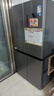 美的（Midea）慧鮮480升十字四開(kāi)對開(kāi)門(mén)雙開(kāi)門(mén)大容量風(fēng)冷智能超薄家用冰箱BCD-480WSPZM(E)國家補貼20% 曬單實(shí)拍圖