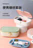 四萬(wàn)公里家用針線(xiàn)盒套裝便攜手工縫紉針線(xiàn)包多功能實(shí)用縫補工具盒 SW7366 曬單實(shí)拍圖