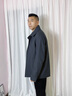 杉杉新國標鴨絨羽絨服男秋冬新款男士翻領(lǐng)厚款保暖行政夾克外套男 藏青色 XL /180【建議130-145斤】 曬單實(shí)拍圖