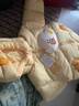 巴拉巴拉寶寶羽絨服男童外套女童秋冬裝2025新款嬰兒衣服動(dòng)物造型保暖加厚 奶黃小鴨31004-白鴨絨 100 （充絨量83g 適合2-3歲） 曬單實(shí)拍圖