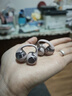 韶音（SHOKZ）動(dòng)鈦圈OpenDots ONE 開(kāi)放式藍牙耳機耳夾式耳機藍牙跑步運動(dòng)無(wú)線(xiàn)E310 田曦薇同款柔霧粉 曬單實(shí)拍圖