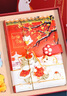 御貓宮中游手賬本禮盒套裝中國風(fēng)復古典彩頁(yè)筆記本子故宮文創(chuàng  )禮品貓咪創(chuàng  )意生日禮物精美實(shí)用伴手禮送老師同學(xué) 細雪本+萌粒貓6只隨機 貓盒 曬單實(shí)拍圖