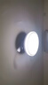 惠普普瑞護眼LED隱形扇葉餐廳遙控調(diào)光一體吊扇風(fēng)扇燈中山燈具包安裝 曬單實拍圖