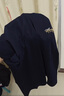 海瀾之家（HLA）短袖T恤男冰爽棉撞色圓領(lǐng)涼感短袖男 藏青53 L 175/92A 推薦69-75kg 曬單實(shí)拍圖