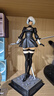 煌兮DH機械紀元尼爾2b小姐姐機械生命體禮服戰斗服美少女手辦模型擺件 2B小姐姐黑色雙頭（A款）高27CM 曬單實(shí)拍圖