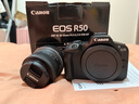 佳能（Canon）EOS R50 微單相機(jī)套機(jī) 小型便攜高清數(shù)碼照相機(jī) 4K vlog視頻拍攝 新款 R50 單機(jī)+18-45mm鏡頭 黑色 曬單實(shí)拍圖
