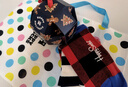 Happy Socks春夏款襪子女男襪多巴胺戶(hù)外波點(diǎn)黑色棉襪中筒襪 白色條紋 1雙 M 36-40 曬單實(shí)拍圖