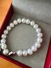 京潤珍珠手鏈灼華S925銀淡水珍珠手鏈女大顆粒簡(jiǎn)約年輕款送女友禮物 曬單實(shí)拍圖
