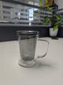 綠昌明茶杯帶過濾茶水分離泡茶杯加厚耐高溫帶刻度辦公家用杯子430ml 曬單實(shí)拍圖