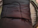 南極人睡袋成人戶(hù)外露營(yíng)加厚防寒午休雙人冬季羽絨四季大人通用款 【2.0KG中空棉】藏青色-適宜0° 曬單實(shí)拍圖