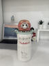 希樂（cille）兒童保溫杯學(xué)生大容量水杯男女高顏值雙飲吸管杯子戶外便攜運(yùn)動(dòng)杯 白粉【母嬰級(jí)316/小帕貼】800ml 曬單實(shí)拍圖
