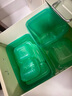 宜家（IKEA）PRUTA普塔塑料保鮮盒冰箱食品級收納盒上班族飯盒便當(dāng)盒 綠色附蓋食品盒17件套 曬單實拍圖