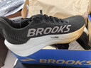 布魯克斯（BROOKS） 烈風(fēng) Hyperion Max 2專業(yè)馬拉松競速減震男女款體育跑鞋 男款 黑色/金色/粉紅 42 曬單實拍圖