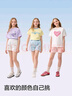 巴拉巴拉童裝兒童短褲女童2025夏裝牛仔休閑中大童褲子208225110002 曬單實(shí)拍圖