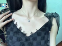 中國黃金純銀鯨落珍珠項鏈女生2025新款吊墜生七夕情人節(jié)禮物送女朋友老婆 【送女友/老婆】925銀鯨落珍珠項鏈【品牌禮盒】 曬單實拍圖