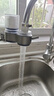 德克西德國(guó)凈水器水龍頭過(guò)濾器家用自來(lái)水濾水器直飲前置過(guò)濾器廚房衛(wèi)生間通用除余氯雙出水可清洗濾芯 曬單實(shí)拍圖
