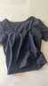 lululemon丨Smooth and Ribbed Nulu 女士低圓領(lǐng)運動 T 恤 LW3IKBS 黑色 XS /4 曬單實拍圖