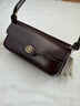 湯麗柏琦（Tory Burch）tb包女士經(jīng)典翻蓋單肩包 161938-616花漆皮矩形肩背包 曬單實(shí)拍圖