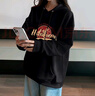 Halo Queen衛衣女學(xué)生連帽寬松套頭韓版印花衛衣外套H13KW1297 曬單實(shí)拍圖