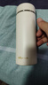 小熊（Bear）保溫杯 316L不銹鋼 兒童學(xué)生水杯 口袋便攜米白色330ml開(kāi)學(xué)季禮物 曬單實(shí)拍圖