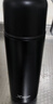 特步（XTEP）保溫杯水杯316不銹鋼男女士學(xué)生輕巧便攜茶杯子大容量京東自營(yíng)黑 曬單實(shí)拍圖