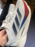 adidas ADIZERO BOSTON 12超輕馬拉松玻纖柱專(zhuān)業(yè)競訓跑鞋阿迪達斯   亮白/深藍/純寶石紅   41 曬單實(shí)拍圖