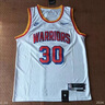 NBA VIBE2025新款賽季勇士隊30號庫里球衣刺繡籃球服復古白色運動(dòng)背心潮流 復古/白色/ S 曬單實(shí)拍圖