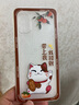 怡亨 適用OPPOK7X手機殼全包邊透明硅膠軟防摔直邊保護套鏡頭保護女新款可愛(ài)卡通高級 ou866招財貓 OPPOK7X【單殼】 曬單實(shí)拍圖
