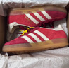 阿迪達斯 （adidas）三葉草 女 GAZELLE INDOOR W  IE1051 淺猩紅  38 曬單實(shí)拍圖