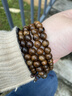 尚庸郡天然達拉干沉香手串108顆老料沉香木佛珠女男士手鏈沉水級保真8mm 約8mm*108顆*30g 曬單實(shí)拍圖
