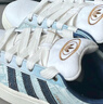 阿迪達斯 （adidas）三葉草 男女鞋 CAMPUS 00s 休閑鞋 JS2487 漢玉白/制服藍 41 曬單實(shí)拍圖