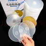 錸德（RITEK）圓形光盤盒 刻錄碟片收納盒 透明塑料光盤袋 光盤套cd dvd光碟收納盒子 50個(gè)/盒 曬單實(shí)拍圖