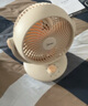 美的（Midea）【小型風(fēng)扇】輕音臺式桌面空氣循環(huán)扇家用柔風(fēng)電風(fēng)扇宿舍辦公迷你臺扇落地扇空調(diào)伴侶 GAF18AD 曬單實拍圖