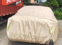 金雨保汽車(chē)車(chē)衣車(chē)罩防曬防雨隔熱遮陽(yáng)全罩防冰雹防砸通用四季加厚牛津布 【香檳金*雙股加厚牛津布】可用10年-有耳式 本田十代雅閣十一代思域廣汽型格凌派飛度 曬單實(shí)拍圖