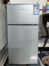 新飛冰箱小型租房用 一級能效冷 藏冷凍兩用1-2人家用小冰箱 出租房雙門(mén)電冰箱辦公室兩門(mén) 25年升級 76A128LS一級能效【帶凈味盒】銀 曬單實(shí)拍圖