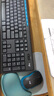 羅技（Logitech）MK275 鍵鼠套裝 無(wú)線(xiàn)鍵鼠套裝 辦公鍵鼠套裝 全尺寸 商務(wù)鍵鼠套裝 帶無(wú)線(xiàn)2.4G接收器 黑藍色 曬單實(shí)拍圖