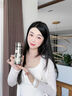 格非爾鈦杯水杯女生高顏值2025新款純鈦保溫杯小巧便攜隨手杯子高檔定制 月季花260ML【內外純鈦】(禮盒裝) 曬單實(shí)拍圖