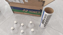 YONEX/尤尼克斯 M-600PYX 飛行穩定耐打比賽訓練尼龍球6只裝yy 6只裝/ 1筒 曬單實(shí)拍圖