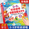 2025新升級會說話的聽說讀唱全能早教有聲書漢粵英三語啟蒙早教點讀書兒童點讀繪本寶寶啟蒙認知嬰兒拼音歌謠早教點讀發(fā)聲書 0-9歲聽說讀唱早教有聲書 曬單實拍圖