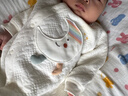 babylove嬰兒連體衣秋冬季薄夾棉哈衣爬服男女寶寶棉莫加厚保暖衣服 曬單實(shí)拍圖