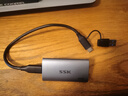 SSK飚王移動(dòng)固態(tài)硬盤(pán)（PSSD)Type-C USB3.2手機電腦兩用迷你便攜存儲外接硬盤(pán) 【高速版】256G讀速550MB/s SD450 曬單實(shí)拍圖